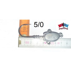BKK Harpax 4 X Offshore 5/0 Bright Tin 3 Stück