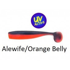 Lunker City 4,5" Salt Shaker Alewife / Orange Belly