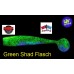 Lunker City 6" Shaker Green Shad Flasch