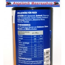 Jenzi Bratfisch- Grillfischgewürz 125g Streudose