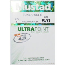 Mustad Circle 39940NP-BN 5 Stück #5/0