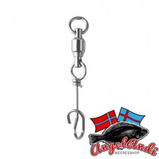 Mustad Fastach Clip with Ball Bearing Swivel