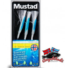 Mustad Daylight Fluo Meeresvorfach – Blau/Silber Sabiki-Rig Mustad Daylight Fluo Meeresvorfach – Blau/Silber Sabiki-Rig