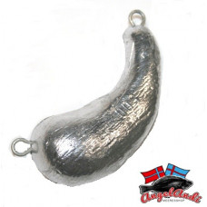 Pilkmaxx Heilbuttblei Nieren-Tropfenform (300g & 500g) – 2 Ösen