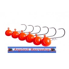 SG RATTLE JIG HEADS 10/0 100g Rot UV