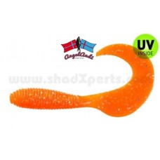 Relax Twister 7cm orange glitter