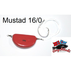 Angelandi Sea Fishing Heilbutt Vorfach Circle Hook